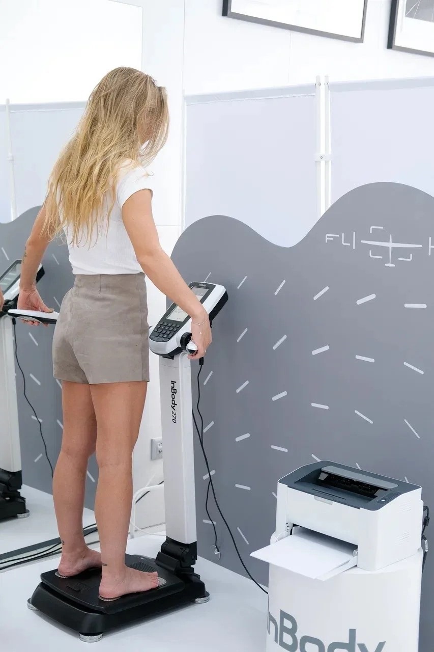 Измерение на InBody 270 в клубе Flight